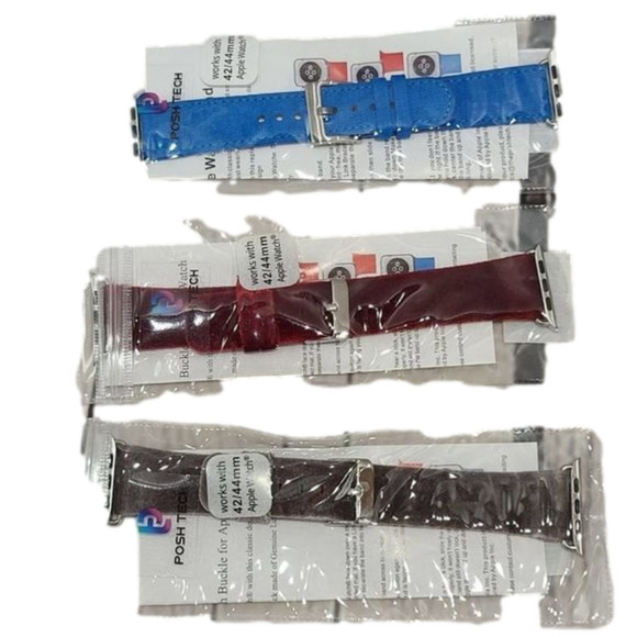 3- 42/44 Apple Watch Bands - Picture 1 of 14